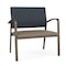 Lesro Newport Bariatric Chair Metal Frame, Bronze, RS Night Sky Back, MD Farro Seat NP1401 - alternate 1